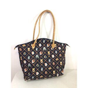 Dog Lovers Large Tote Bag Nylon Purse